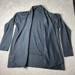 Women's Kuhl‎ Large Grey Long Sleeve Open Cardigan